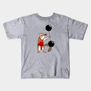 World's Strongest Rodent! Kids T-Shirt